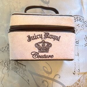 Juicy couture hard shell makeup bag!